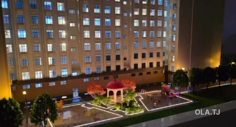 2 комнатная квартира, 8 этаж, 53 м²