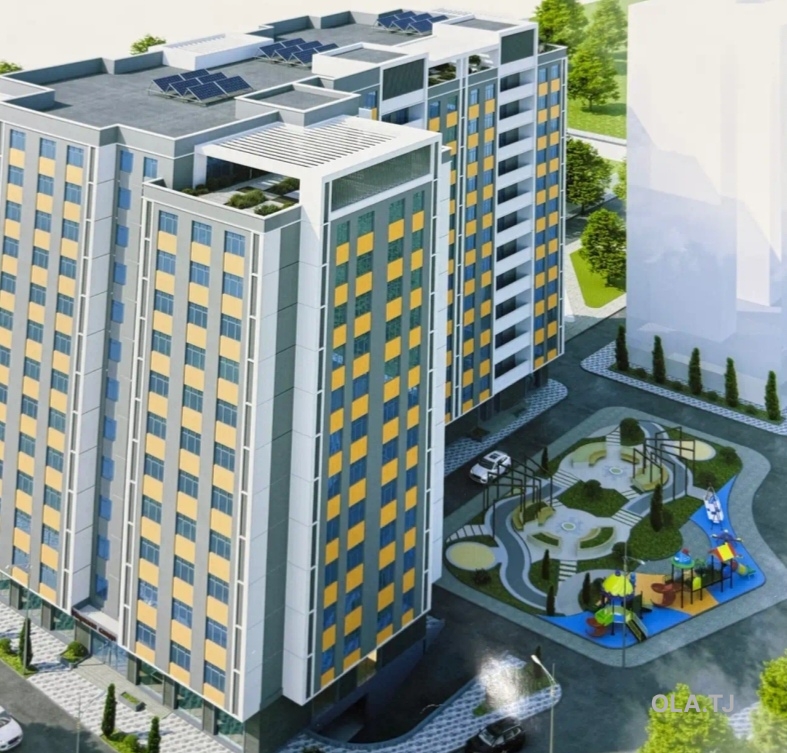 1 комнатная квартира, 9 этаж, 53 м²