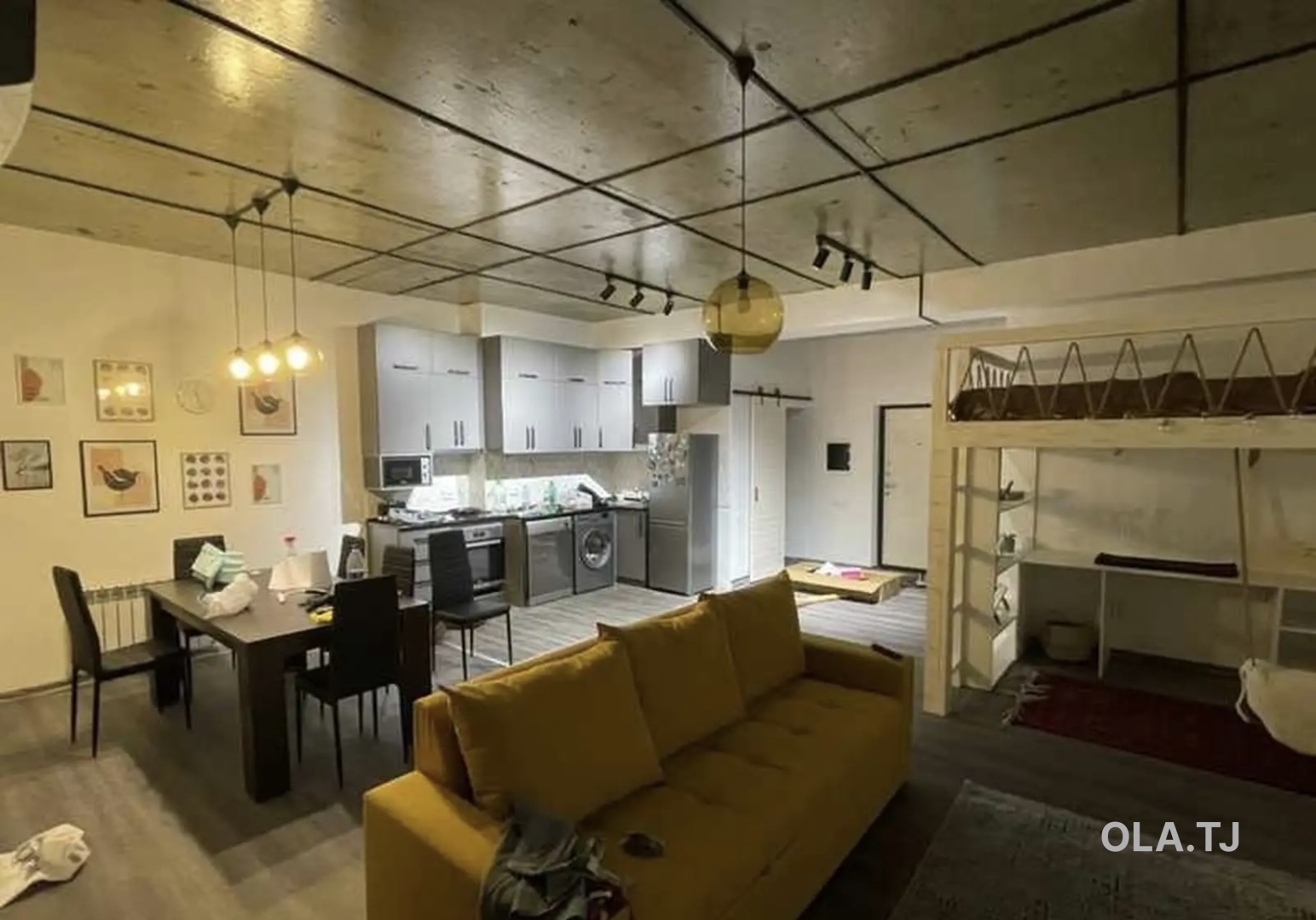 1 комнатная квартира, 8 этаж, 60 м²