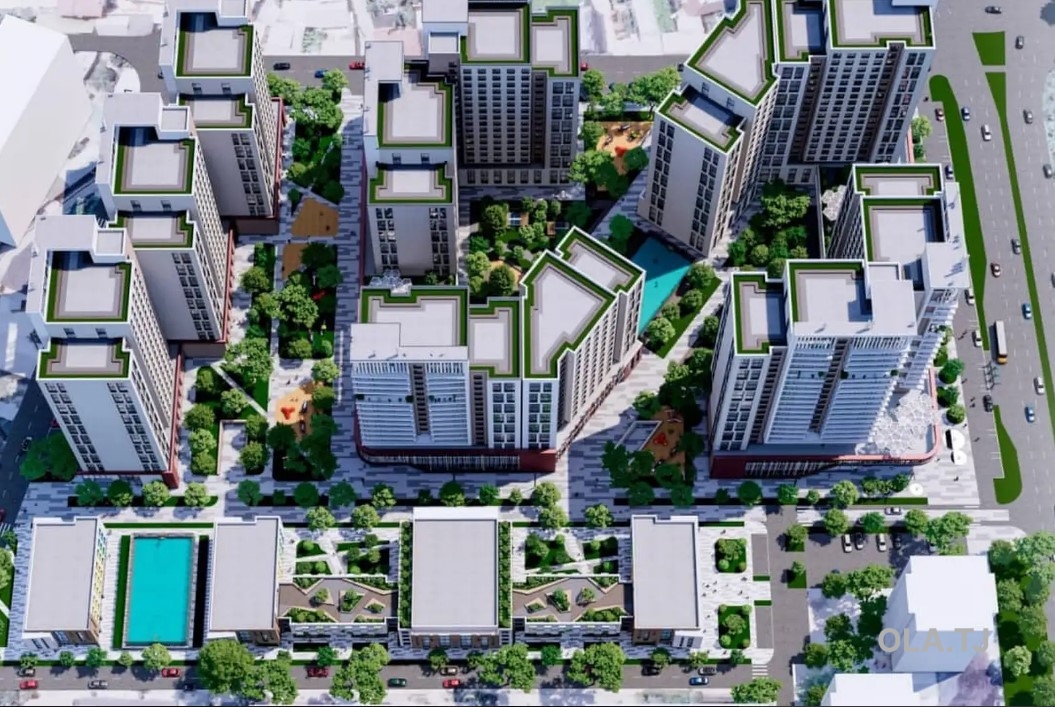1 комнатная квартира, 14 этаж, 87 м²