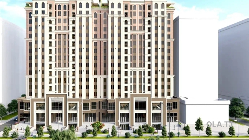 2 комнатная квартира, 14 этаж, 78 м²