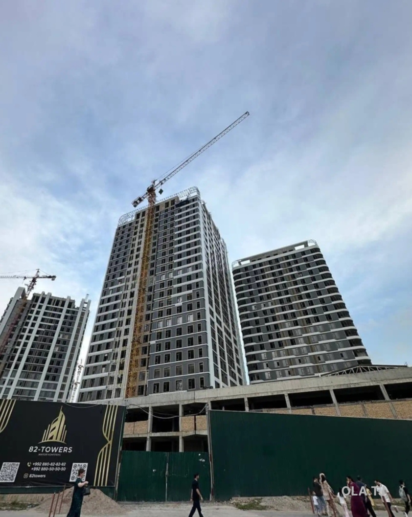 2 комнатная квартира, 12 этаж, 91 м²