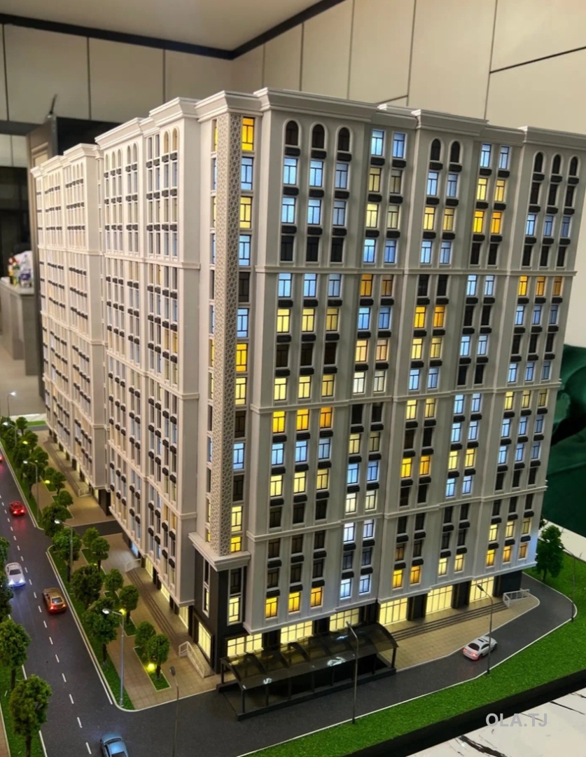 1 комнатная квартира, 15 этаж, 44 м²