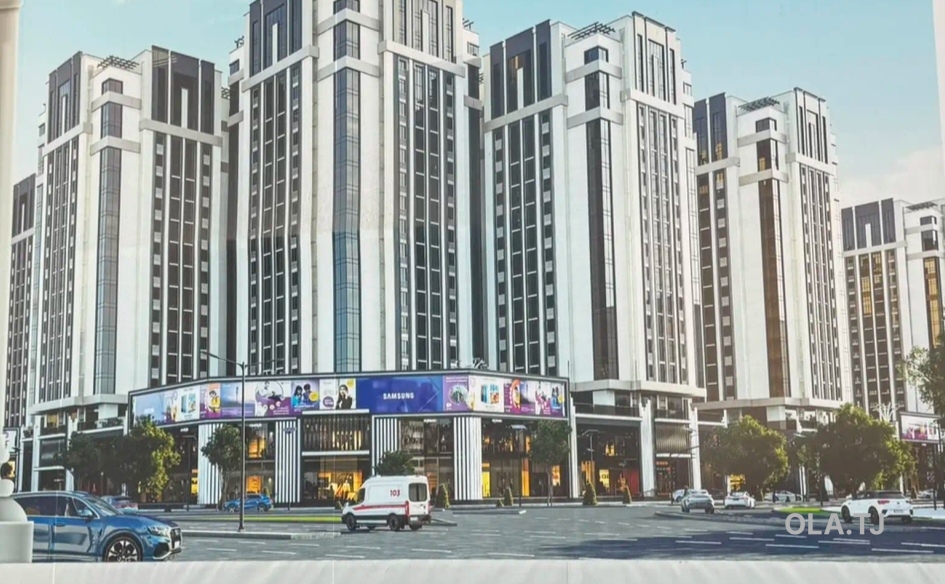 1 комнатная квартира, 13 этаж, 52 м²
