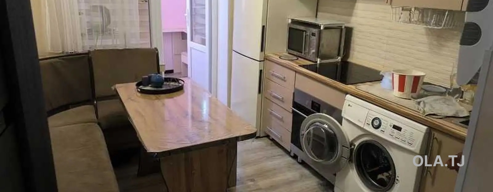 3 комнатная квартира, 2 этаж, 72 м²