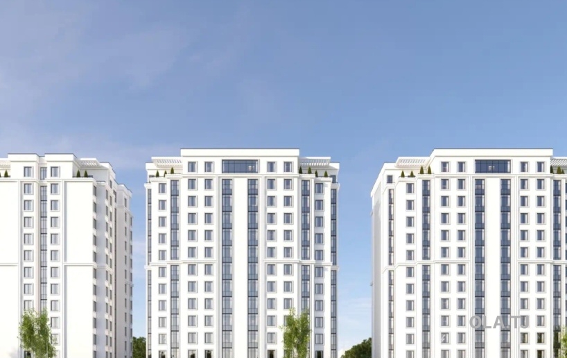 2 комнатная квартира, 3 этаж, 47 м²