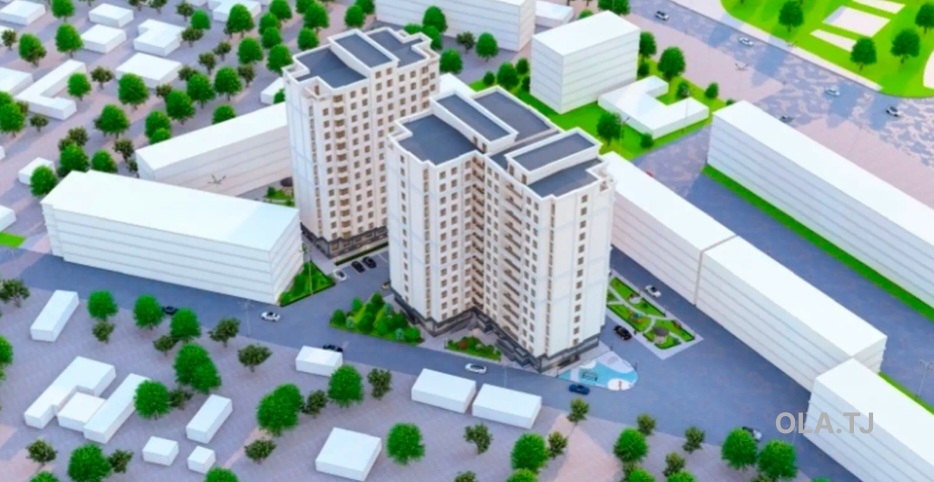 2 комнатная квартира, 4 этаж, 60 м²