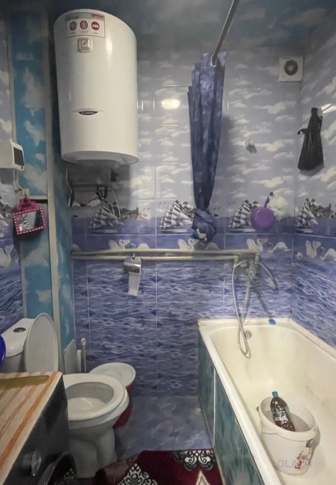 2 комнатная квартира, 1 этаж, 45 м²