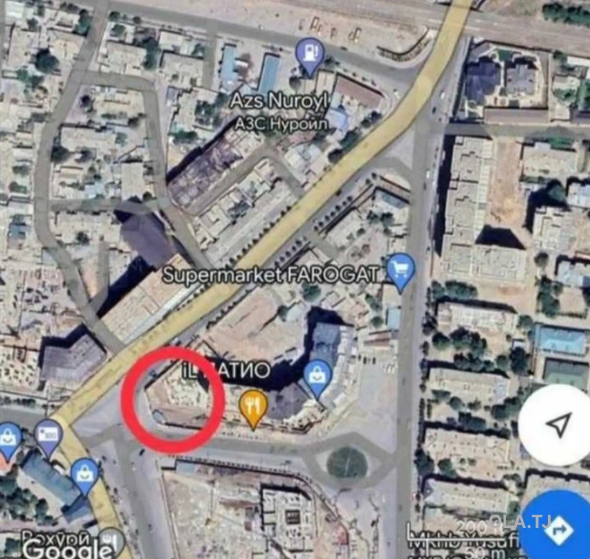 1 комнатная квартира, 7 этаж, 55 м²