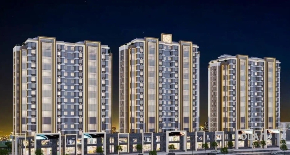 1 комнатная квартира, 12 этаж, 50 м²