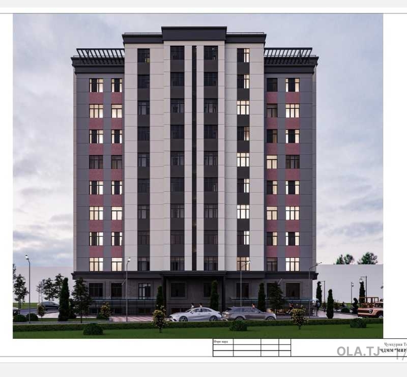 2 комнатная квартира, 6 этаж, 47 м²