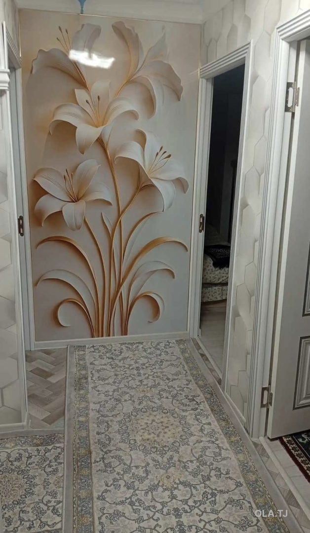 3 комнатная квартира, 1 этаж, 57 м²