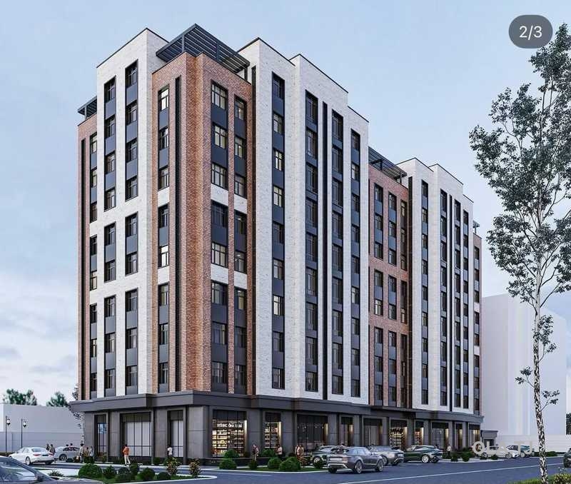 1 комнатная квартира, 4 этаж, 54 м²