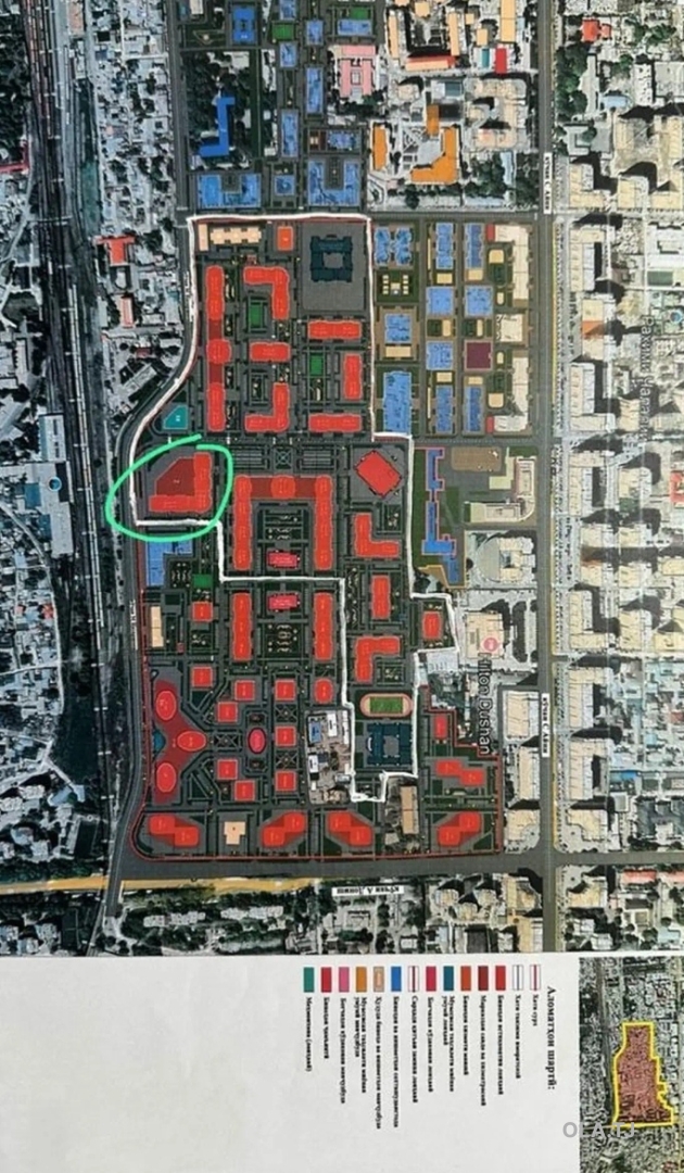 1 комнатная квартира, 10 этаж, 69 м²