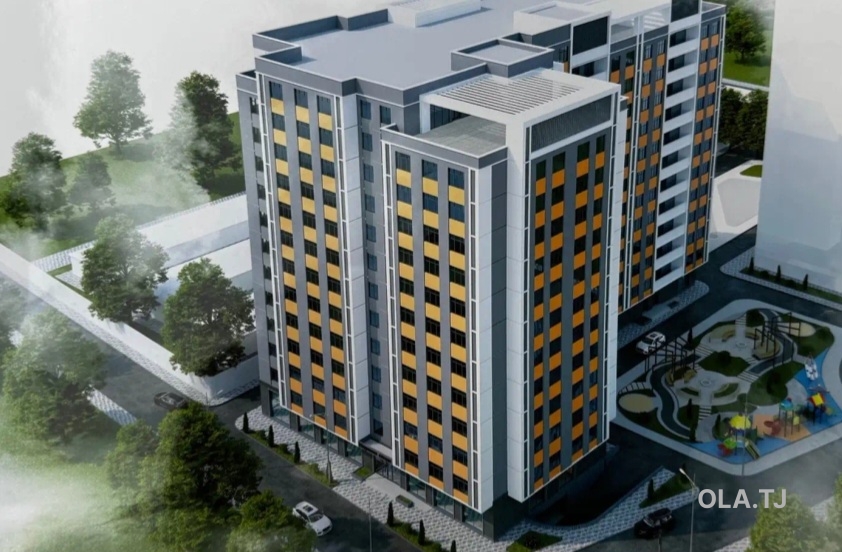 1 комнатная квартира, 10 этаж, 46 м²