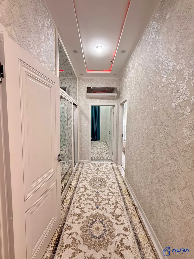 2 комнатная квартира, 2 этаж, 58 м²