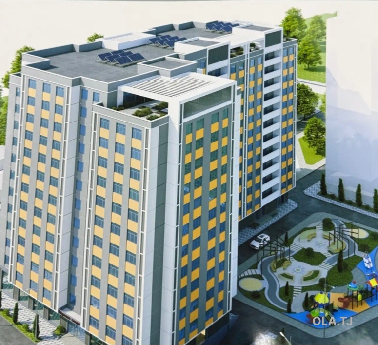 1 комнатная квартира, 12 этаж, 46 м²
