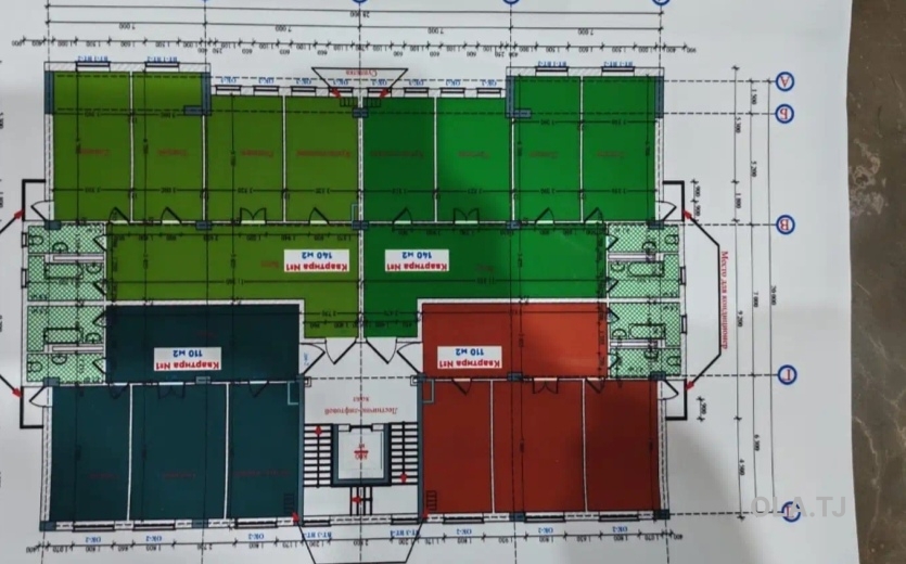3 комнатная квартира, 7 этаж, 140 м²