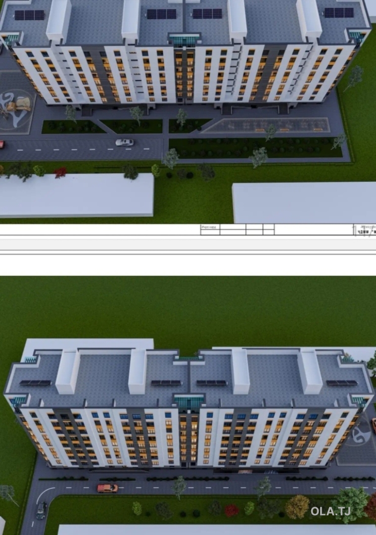 1 комнатная квартира, 4 этаж, 43 м²