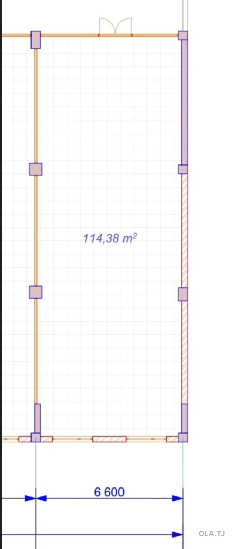 Помещение под свободное назначение, 114м², 29 мкр,  магазини Очил