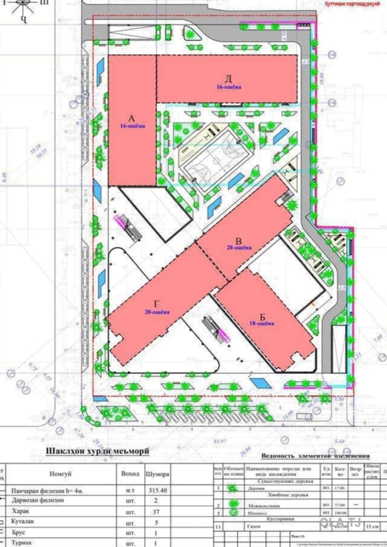 5 комнатная квартира, 3 этаж, 148 м²