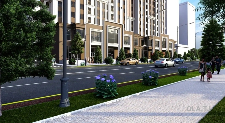 2 комнатная квартира, 14 этаж, 78 м²
