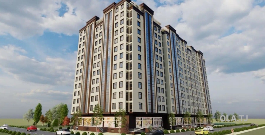 2 комнатная квартира, 12 этаж, 49 м²