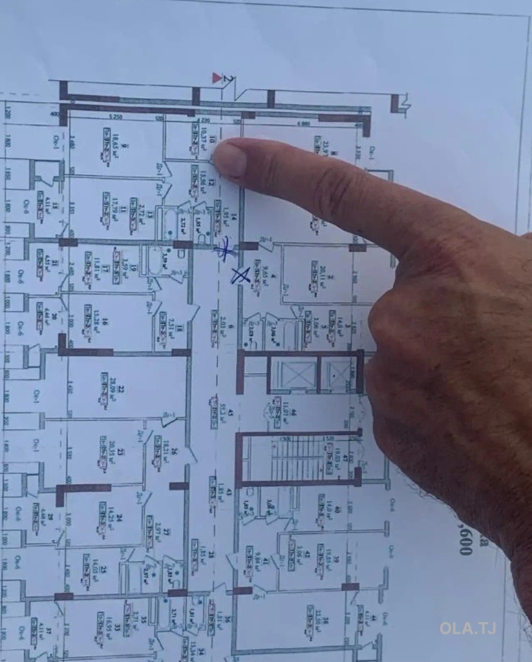 3 комнатная квартира, 8 этаж, 100 м²