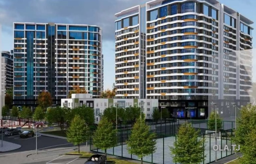 1 комнатная квартира, 9 этаж, 48 м²