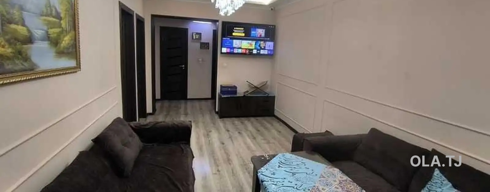 3 комнатная квартира, 2 этаж, 72 м²
