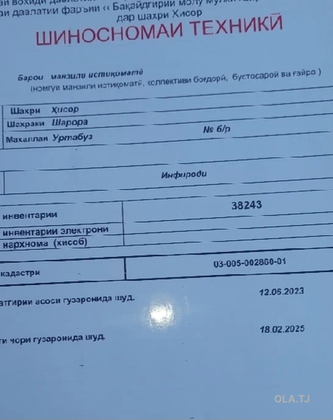 Дом (хавли), 3 комнат,