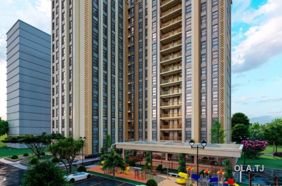 1 комнатная квартира, 12 этаж, 52 м²
