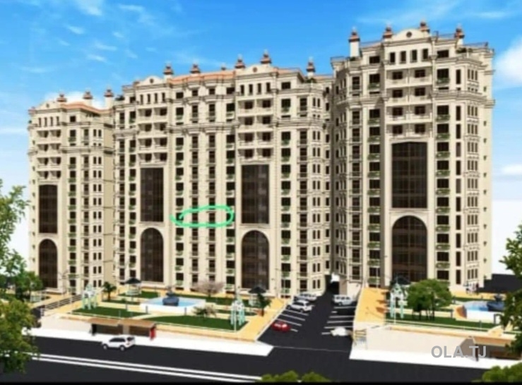 3 комнатная квартира, 6 этаж, 104 м²
