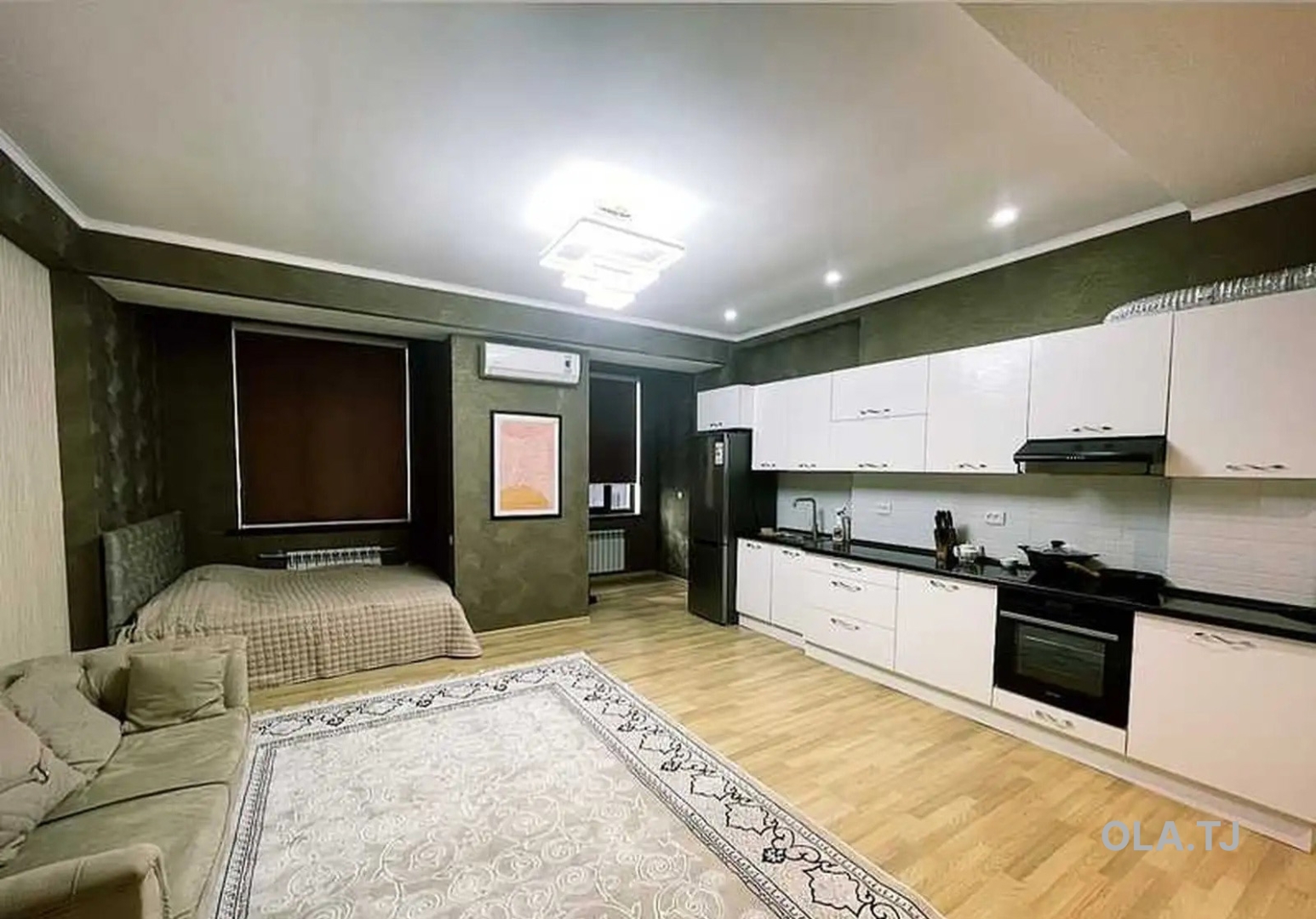 1 комнатная квартира, 8 этаж, 60 м²