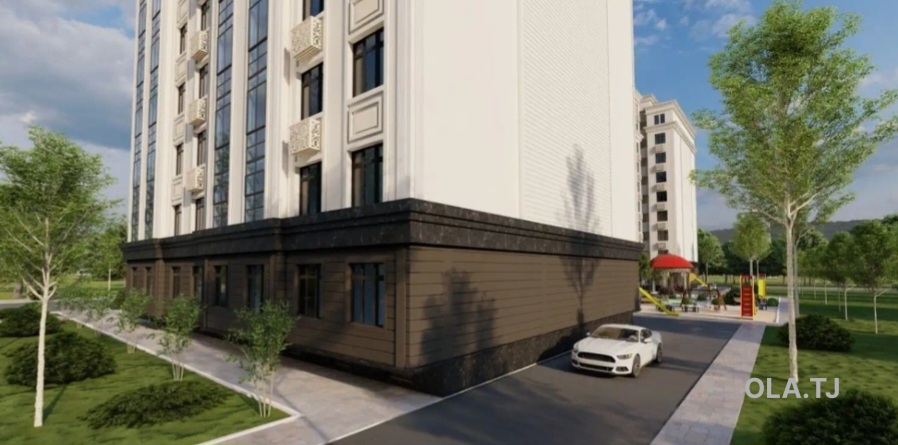 2 комнатная квартира, 10 этаж, 53 м²