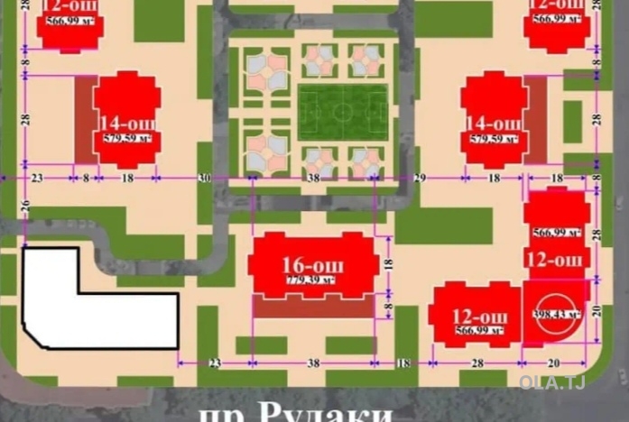 6 комнатная квартира, 8 этаж, 194 м²