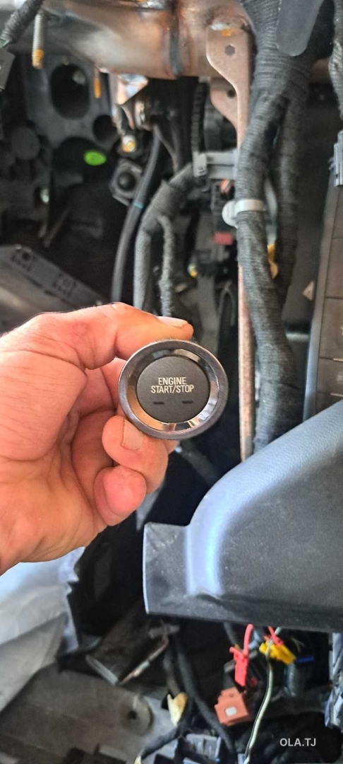 Кнопка старт-стоп на Chevrolet