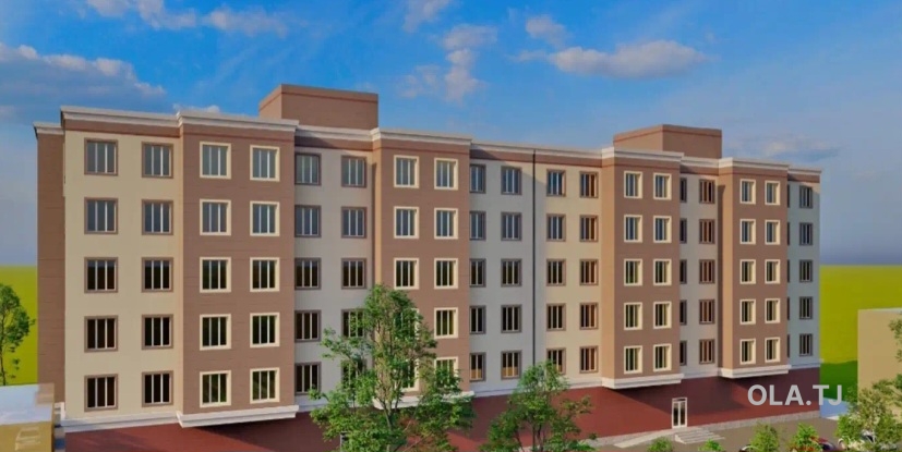 2 комнатная квартира, 5 этаж, 52 м²