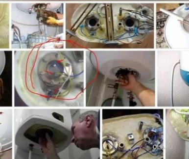 Услуги по установке и чистке водонагревателей