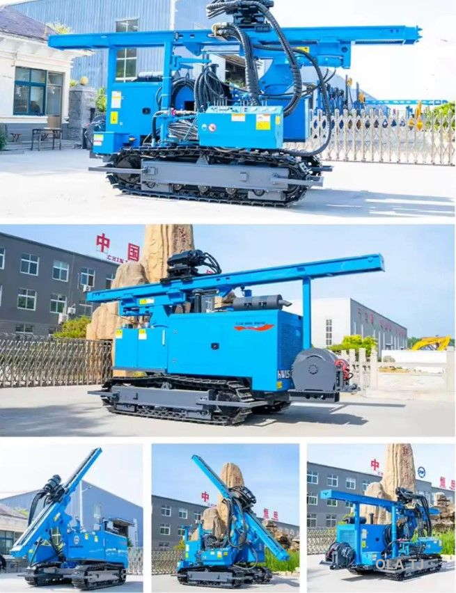 Машинаи ҳамрории сояфарории офтобӣ Solar Pile Driver