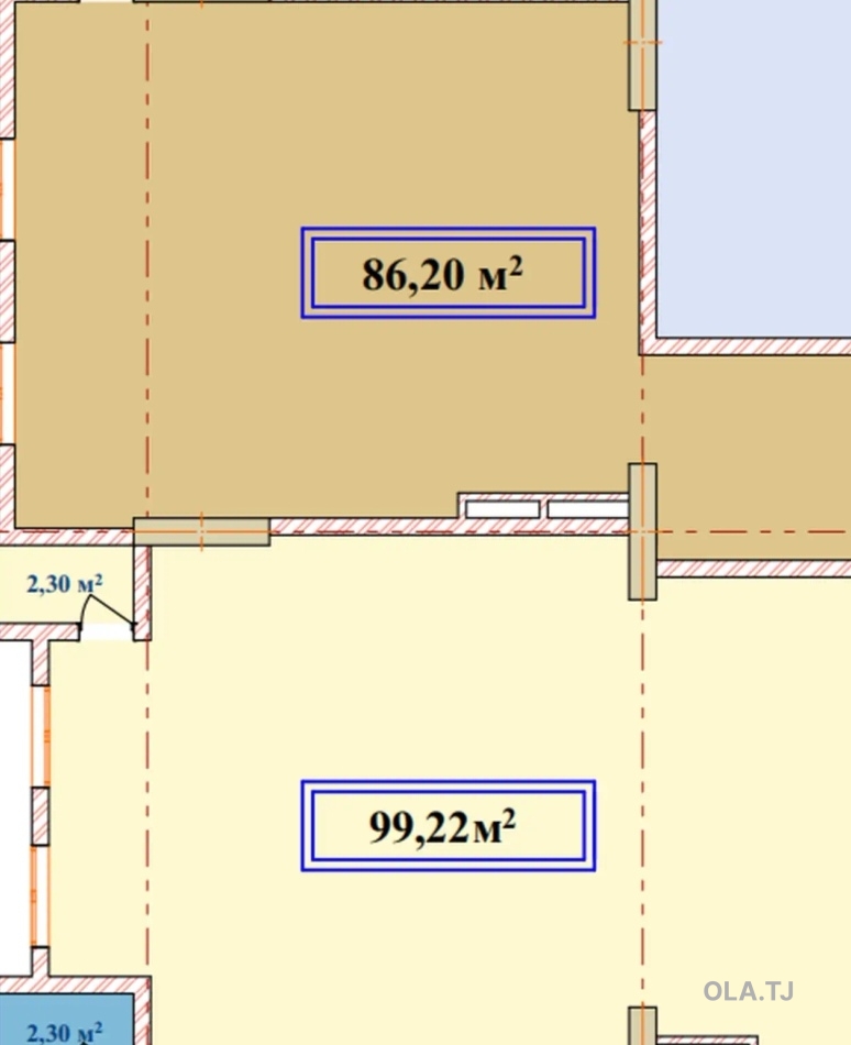 4 комнатная квартира, 16, 185 м²