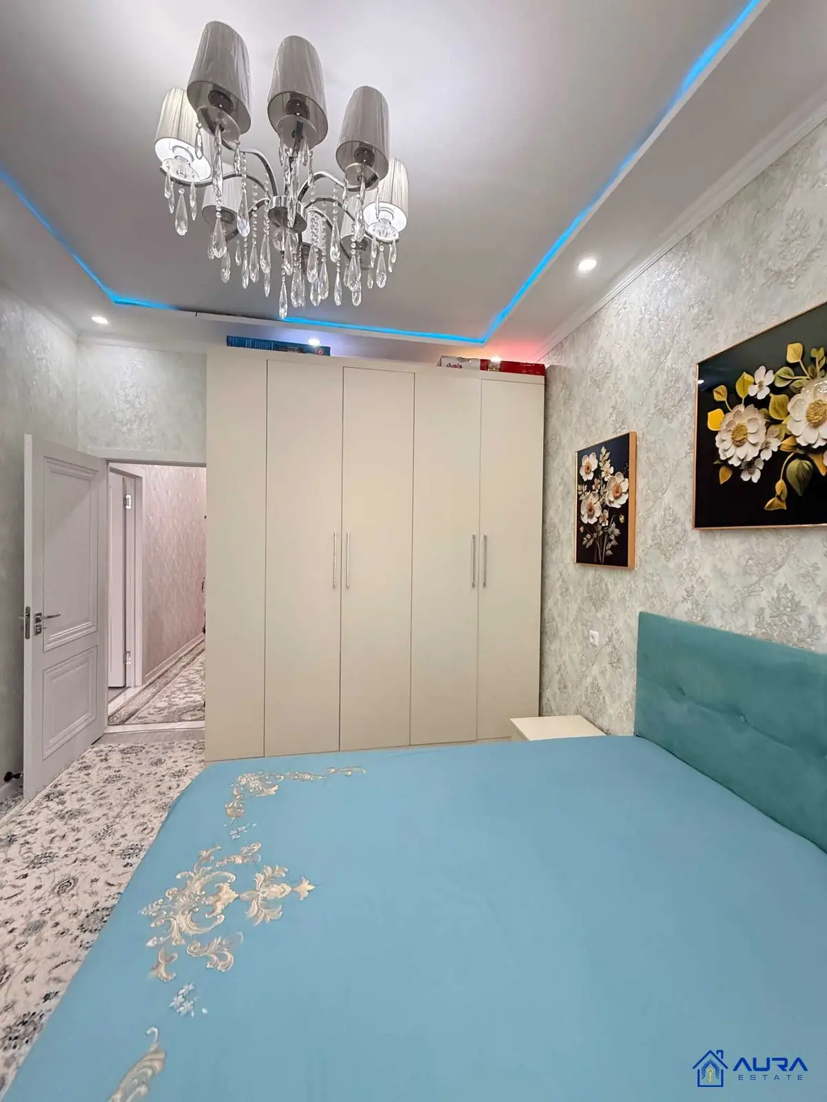 2 комнатная квартира, 2 этаж, 58 м²
