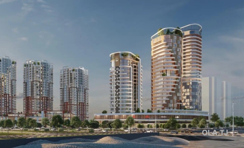 1 комнатная квартира, 16 этаж, 77 м²