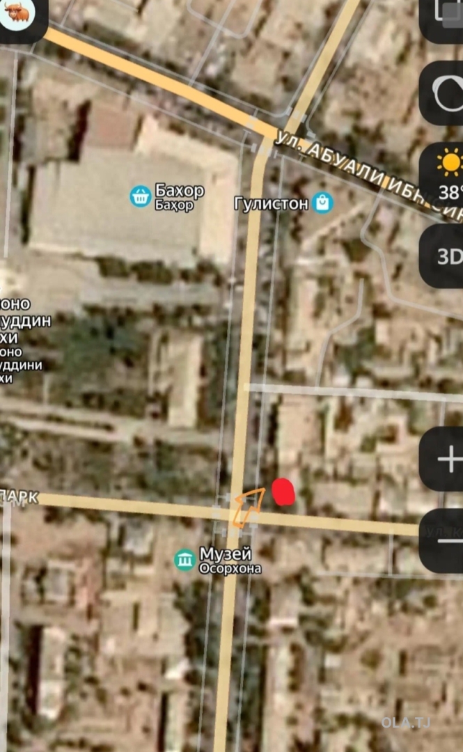 3 комнатная квартира, 2 этаж, 60 м²