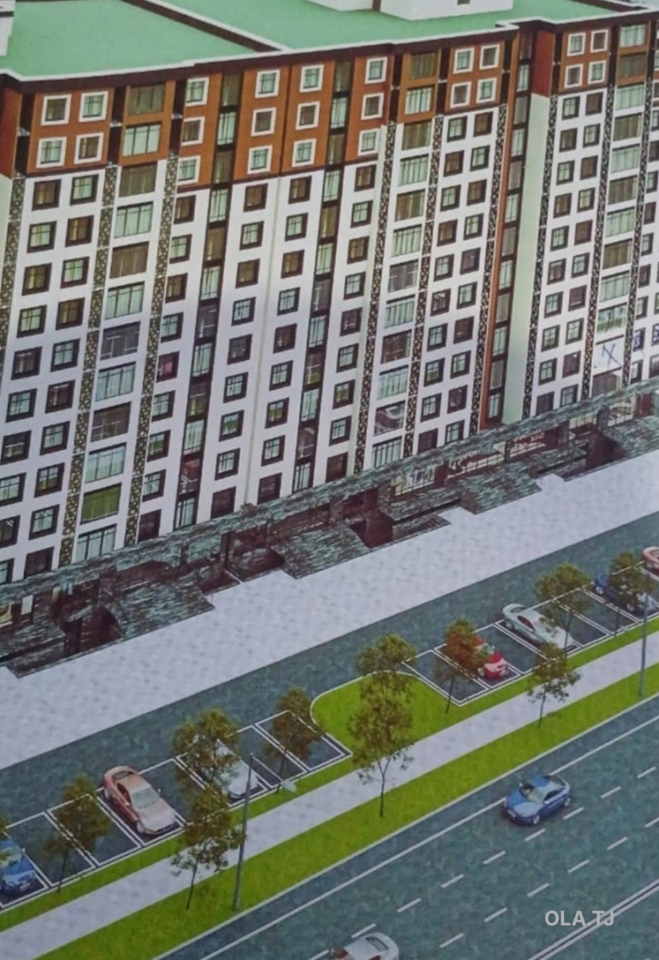 1 комнатная квартира, 4 этаж, 52 м²