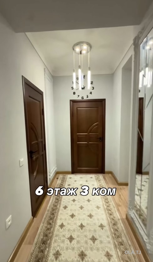 3 комнатная квартира, 6 этаж, 120 м²