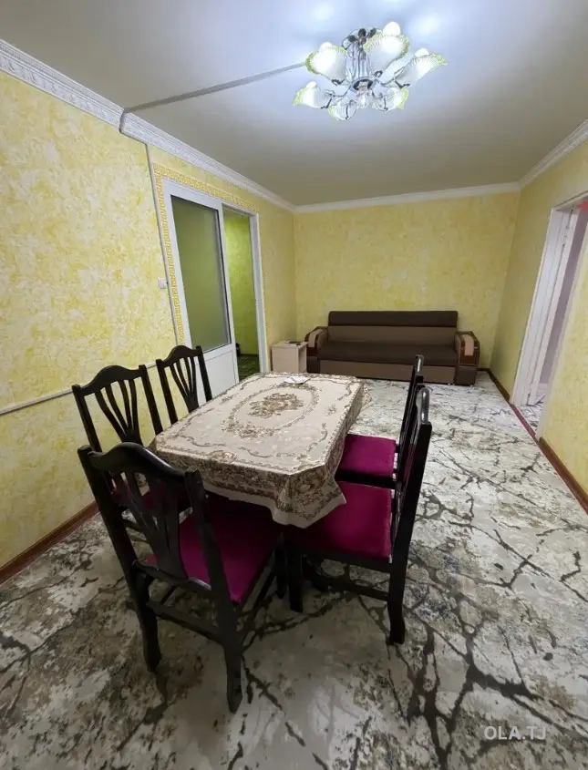2 комнатная квартира, 2 этаж, 60 м²