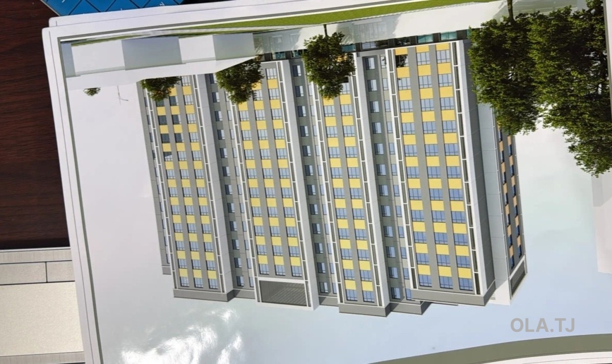 1 комнатная квартира, 13 этаж, 53 м²