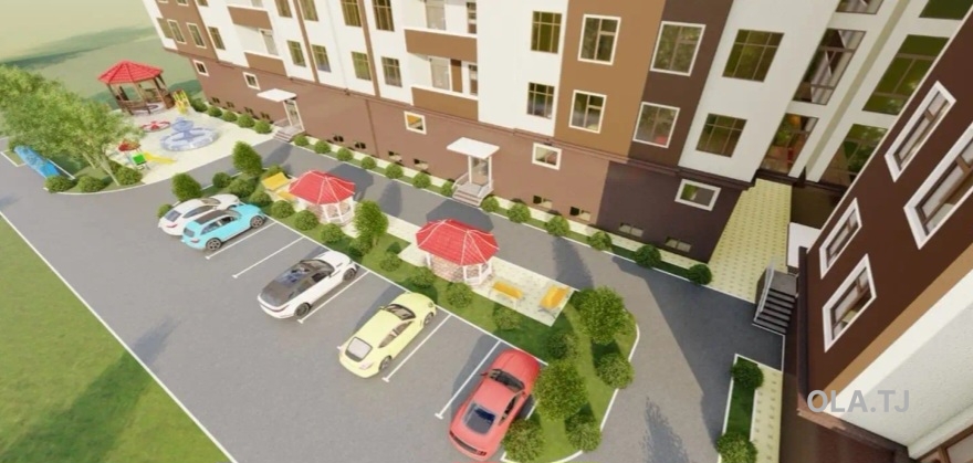 2 комнатная квартира, 12 этаж, 49 м²