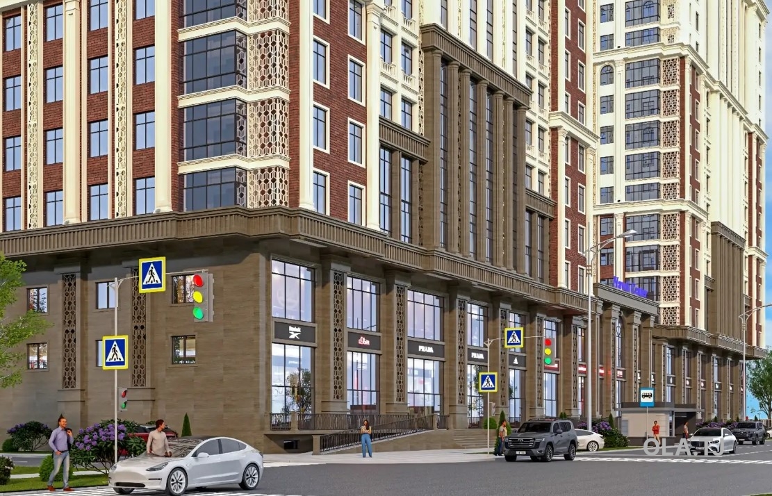 1 комнатная квартира, 12 этаж, 48 м²